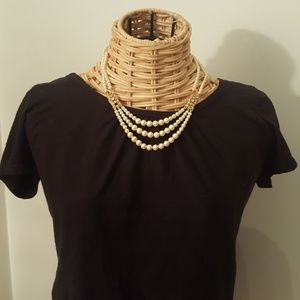 Beautiful Faux Pearl Necklace